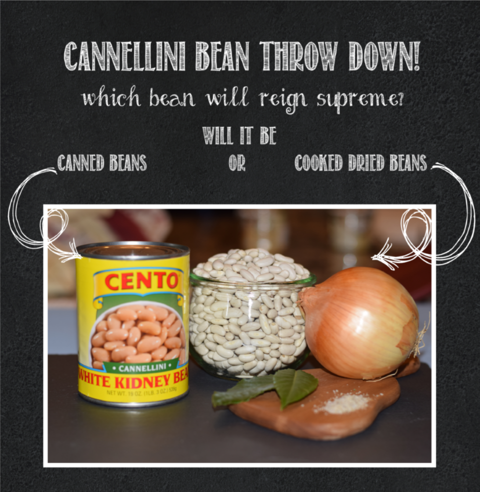 Cannellini bean throw down